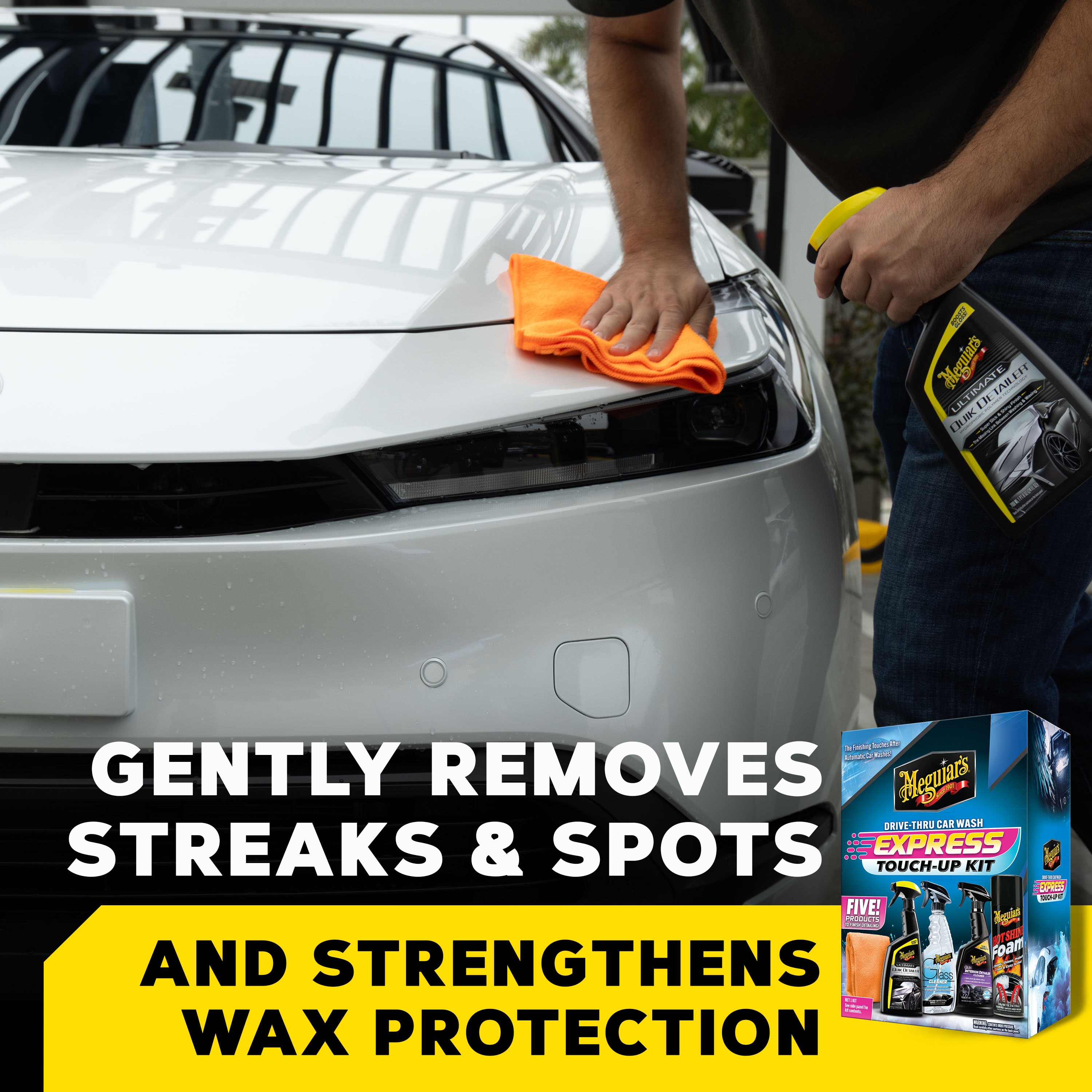 Meguさん専用 Meguiar's Drive-Thru Car Wash Express Touch-Up Kit - Perfect for